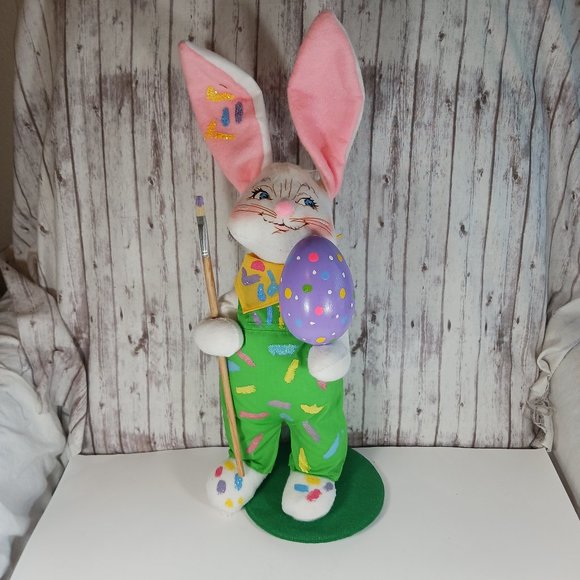 Annalee | Holiday | Annalee Mobilitee Doll 7 Easter Bunny Green ...